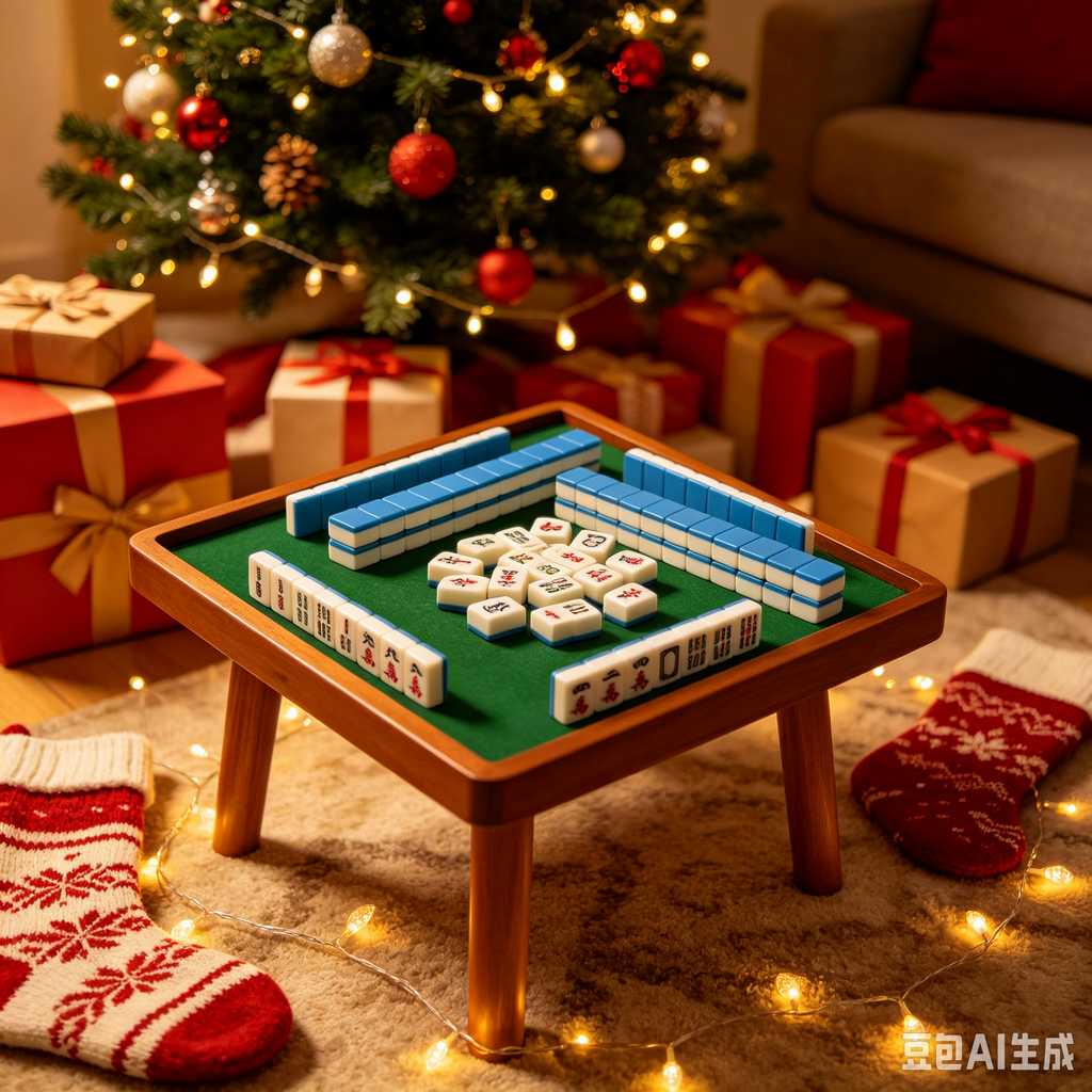 classic oriental board game mahjong
