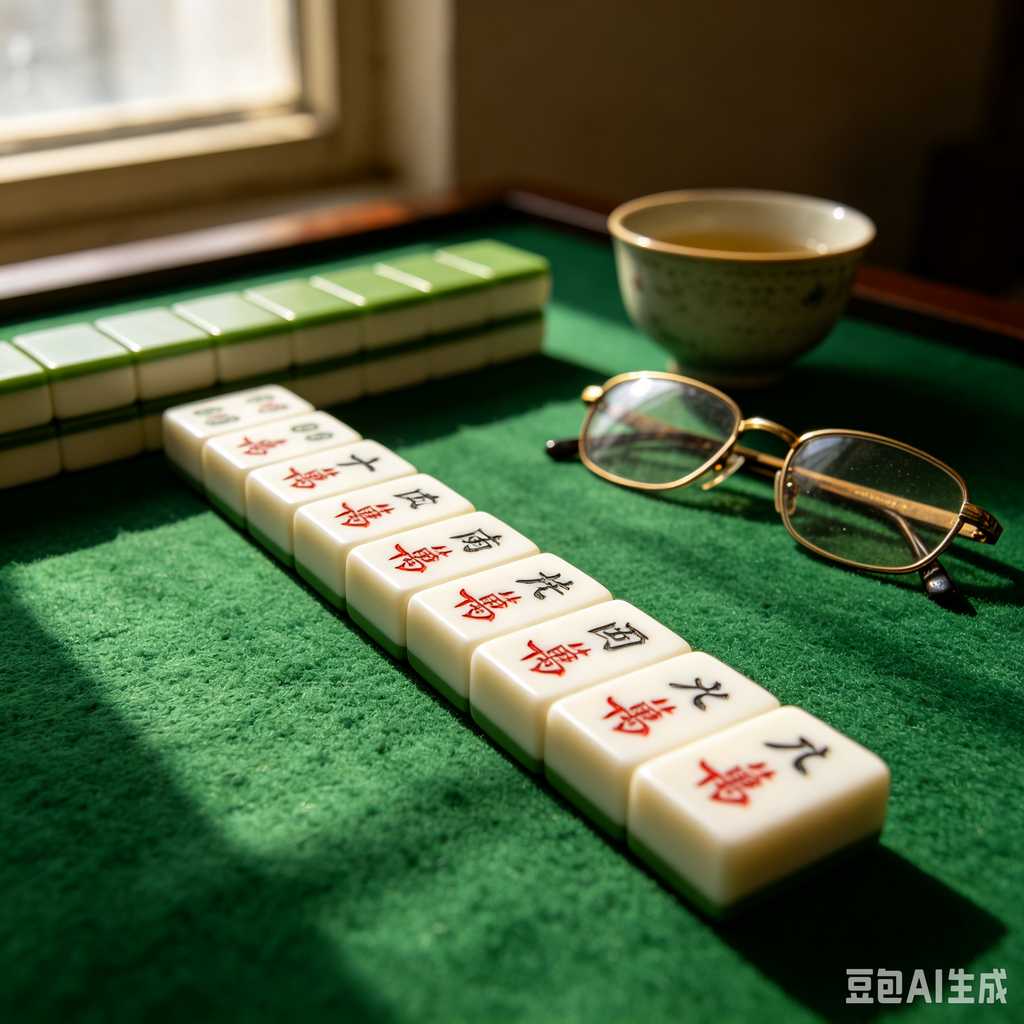 mahjong table mat