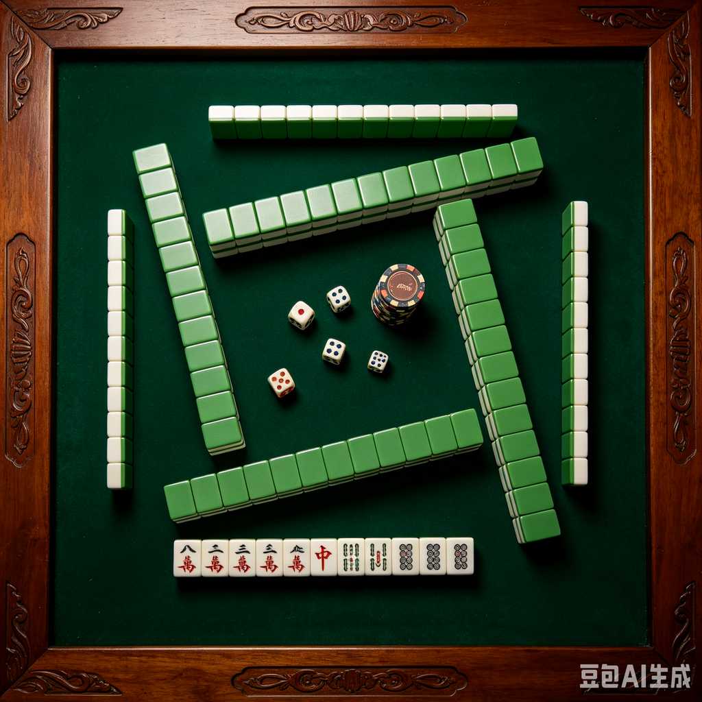 mahjong table mat