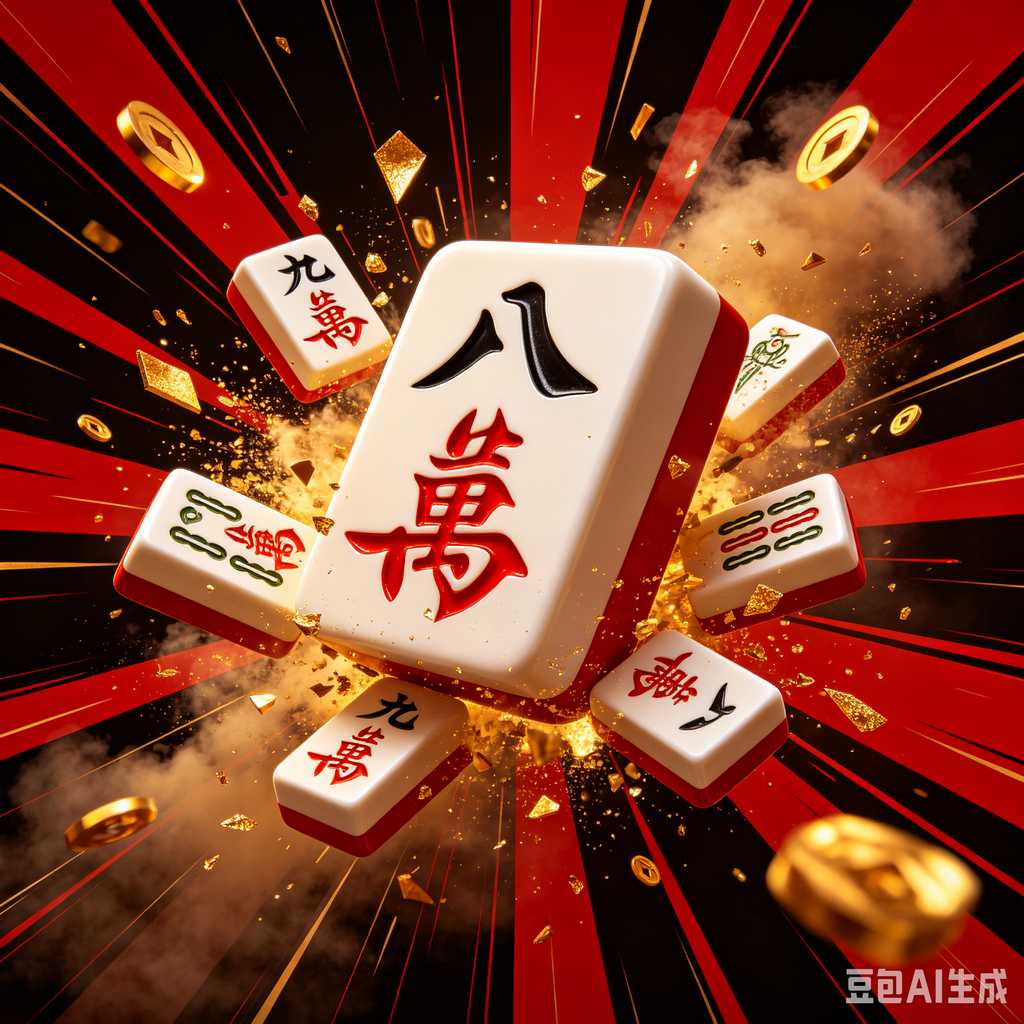 glossy mahjong tiles