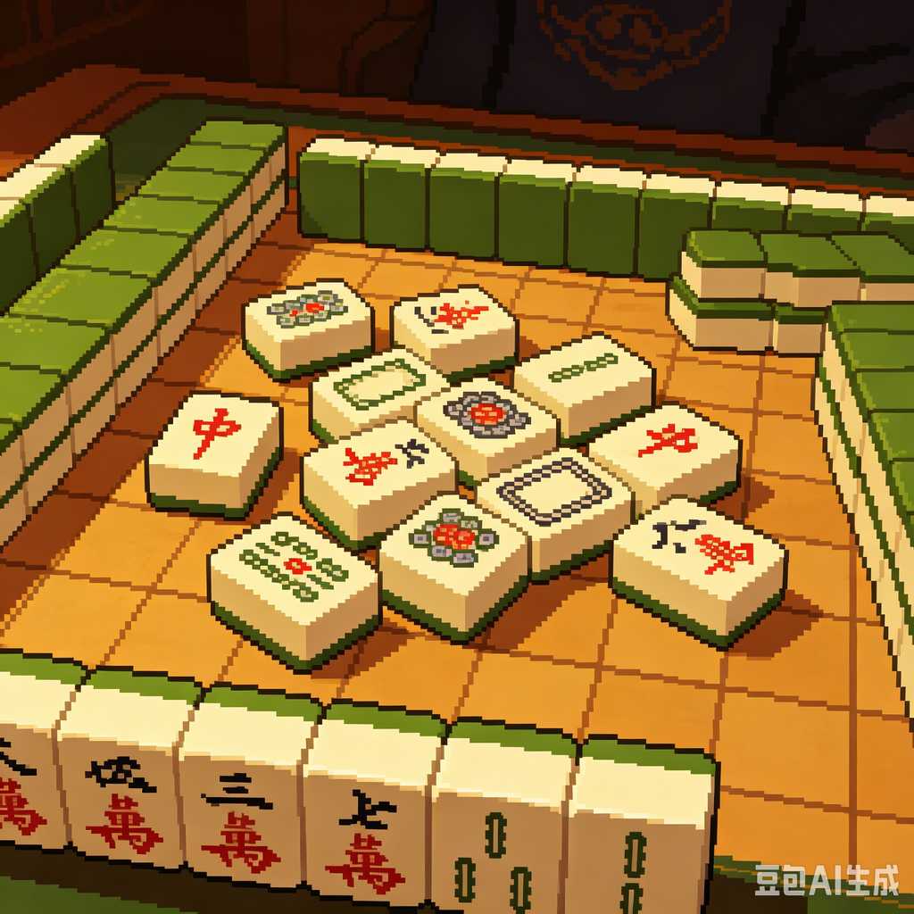single mahjong tile pusher
