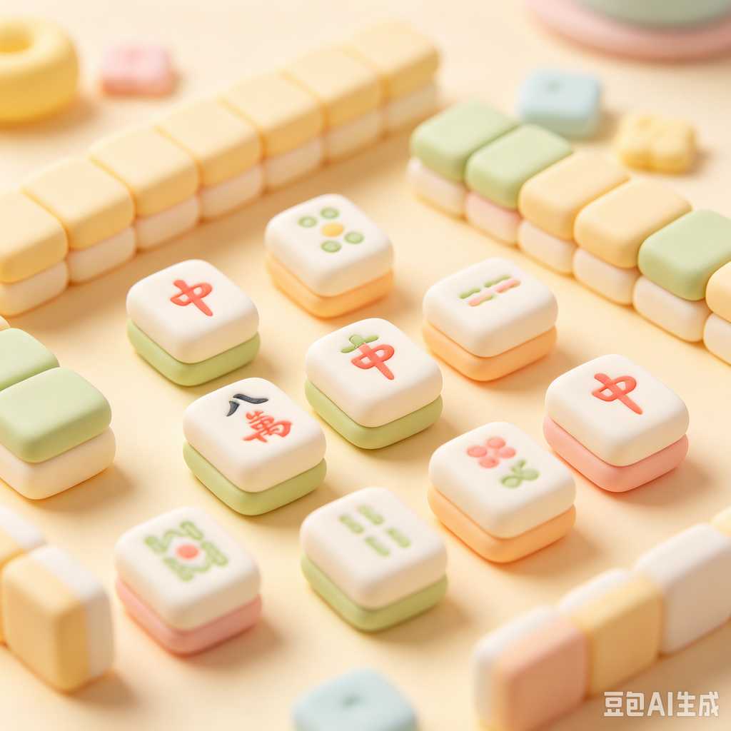 bamboo mahjong set
